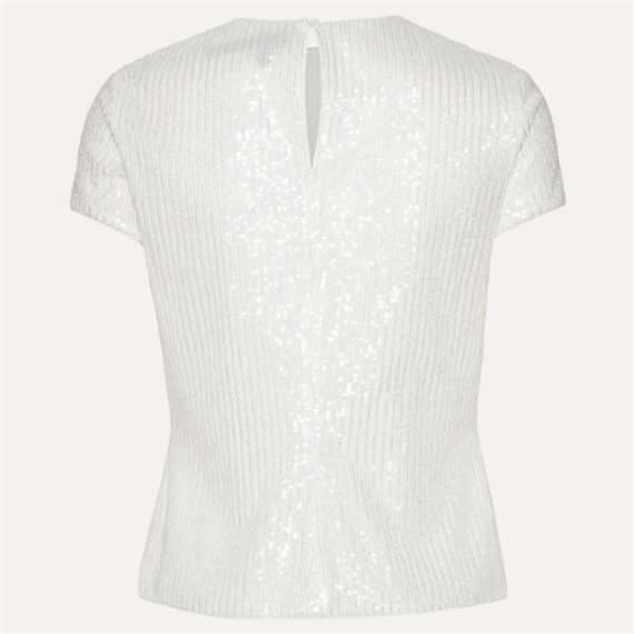 Rotate Sequins T-shirt, Bright White